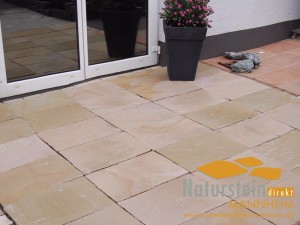 Sandstein Terrassenplatten Golden Sand