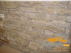 Granit Verblendsteine Rustica Sand